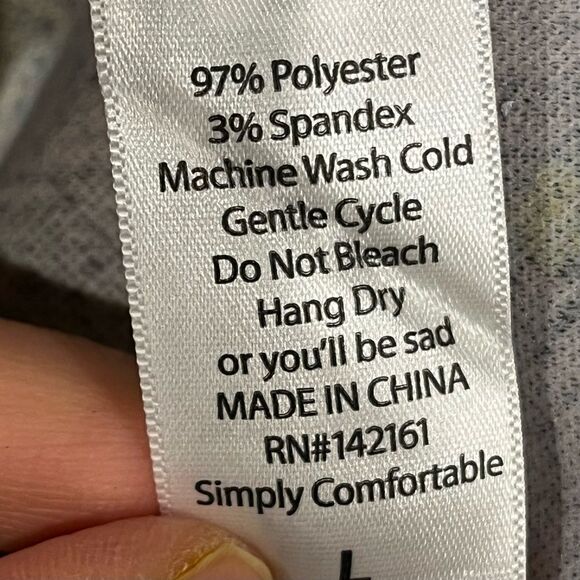 LuLaRoe floral print midi Cassie skirt - Picture 5 of 8